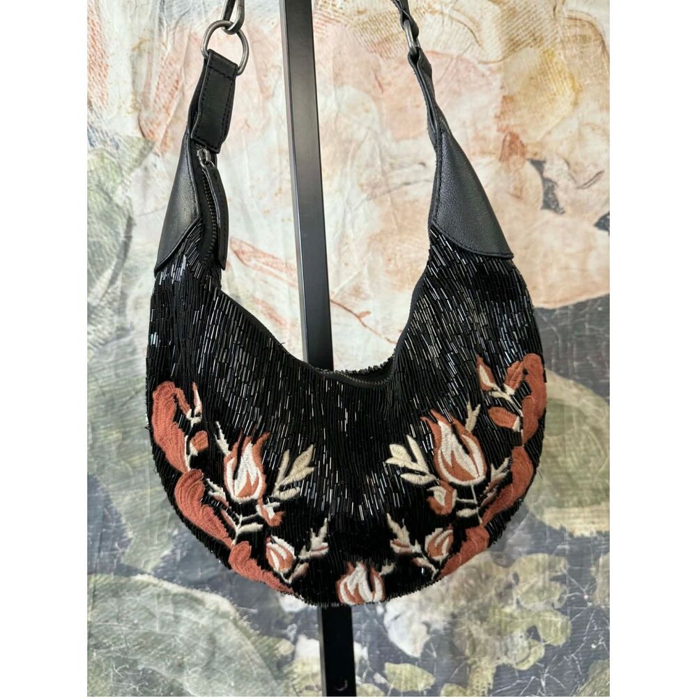 Free People Bugle Bead Clutch - Picture 7 of 12